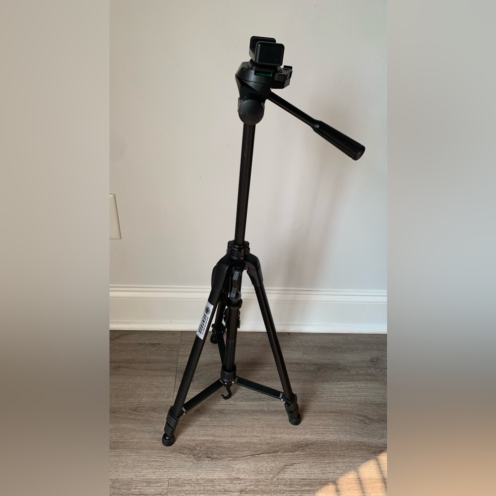Ventosa Professional Mirrorless &DSLR &Smartphone 3-Stage Tripods+Bluetooth RC